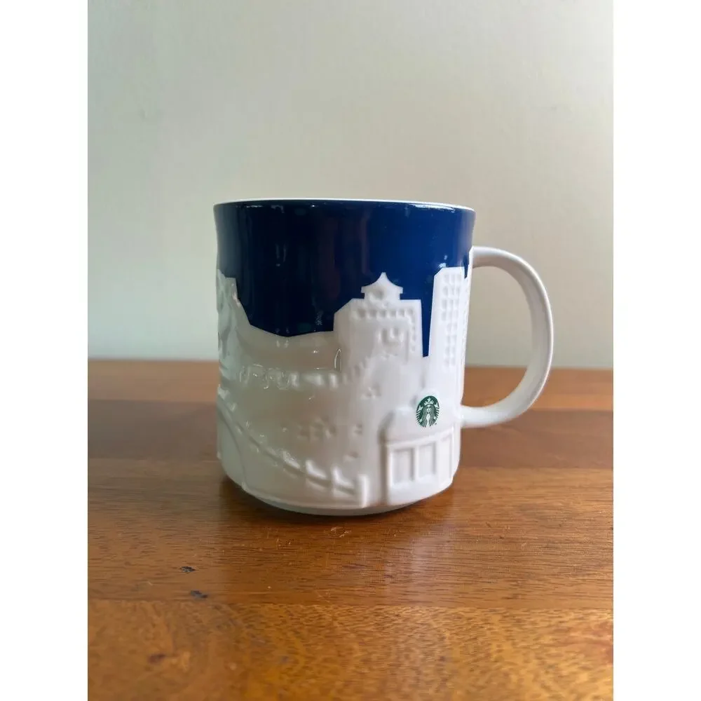 Coffee Cup-Starbucks Beijing China Relief Series Mug 2012 Collectible City